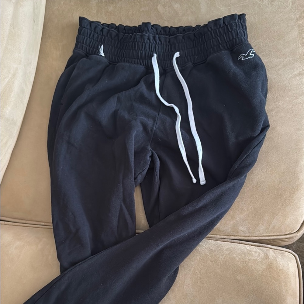 Hollister Black Jogger Sweatpants